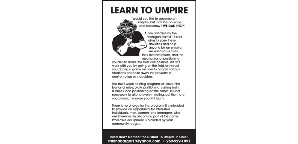 Learn to Umpire